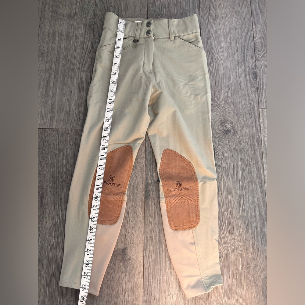 ROMFH: Equestrian Breeches, Half Seat ( knee patch)
